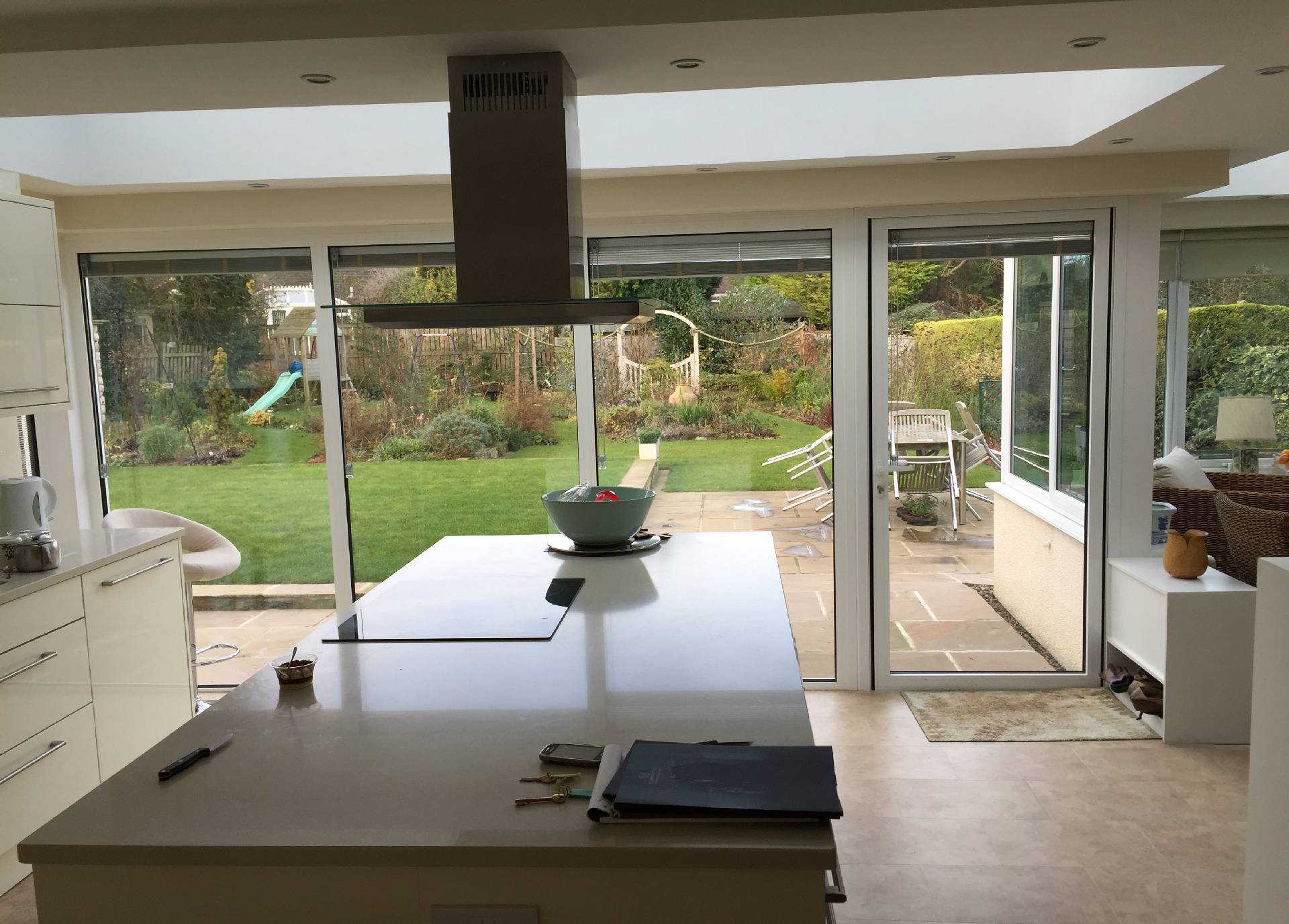 Kitchen Extension in Orangery - internal view 1 