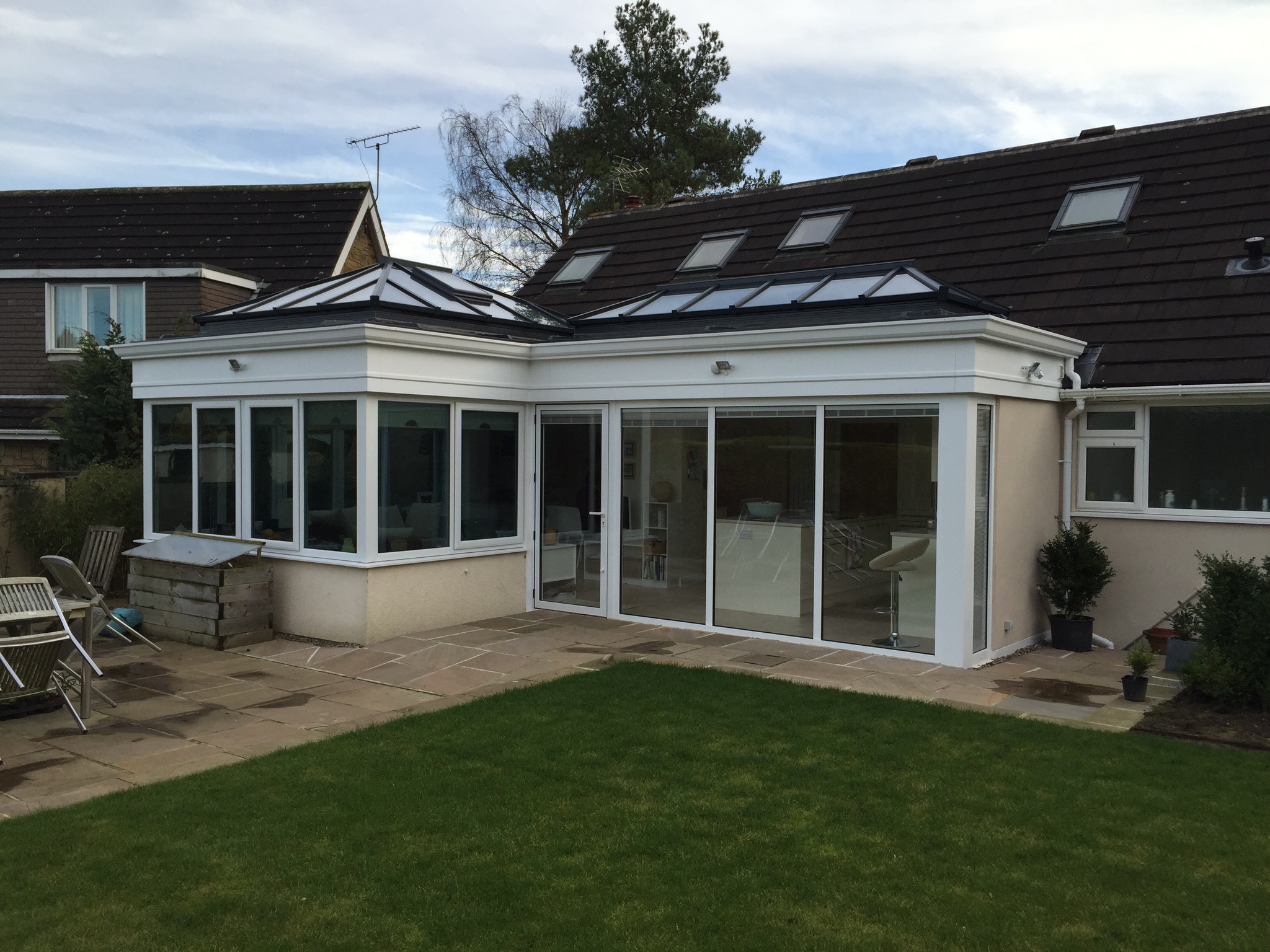 Kitchen Extension in Orangery - external view 