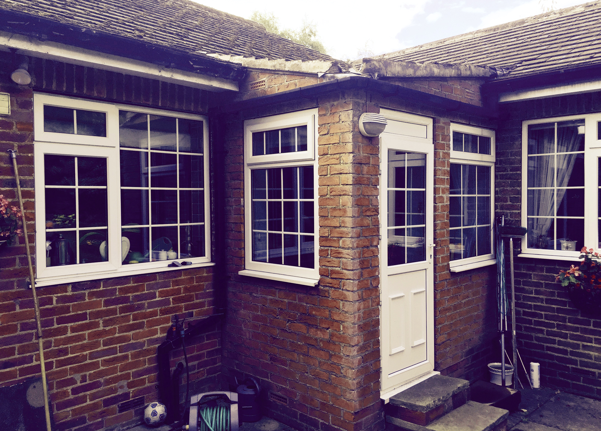 Dining & Kitchen Extension - before 