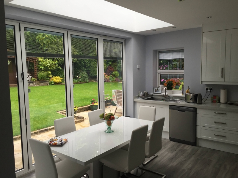 Dining & Kitchen Extension - internal view